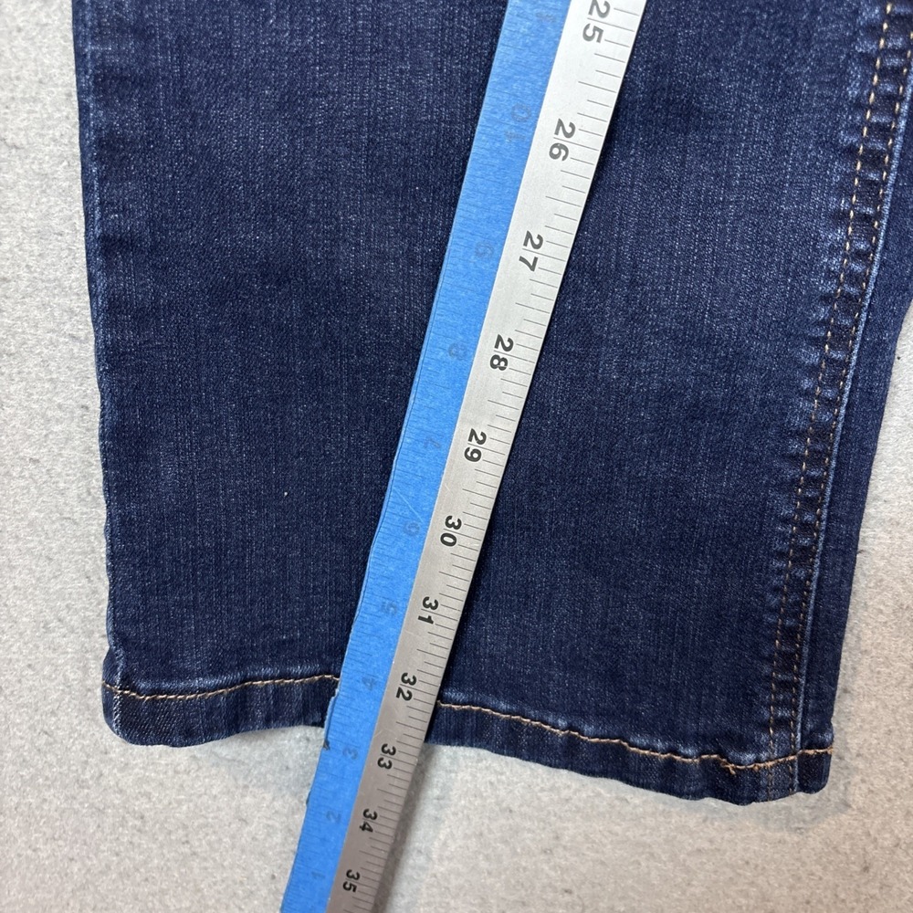 M Jeans by Maurices Mid Rise Slim Boot Women Size 12 Blue Stretch - Picture 7 of 10